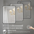 20x28 Inch LED Bathroom Mirror - Image 4