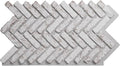 EverStone Herringbone Faux Brick Panel, 46 1/2"W x 25 1/4"H x 1"D, Rustic White by EkenaMillwork