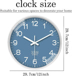 XNM Modern Wall Clocks Battery Operated Classic Analog Clock - Image 3