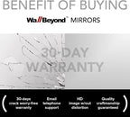 WallBeyond Asymmetrical Mirror, Irregular Wall Mirror, Wall Mirrors Decorative - Image 8