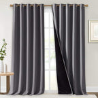NICETOWN 100% Blackout Blinds, Laundry Room Decor Window Treatment Curtains - Image 2