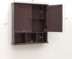 TaoHFE Brown Medicine Cabinets, Bathroom Wall Cabinet - Image 3
