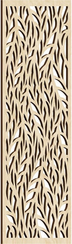 Ortonville Decorative Pierced Fretwork Wood Wall Panels, 13 3/8"W x 34 3/8"H x by EkenaMillwork