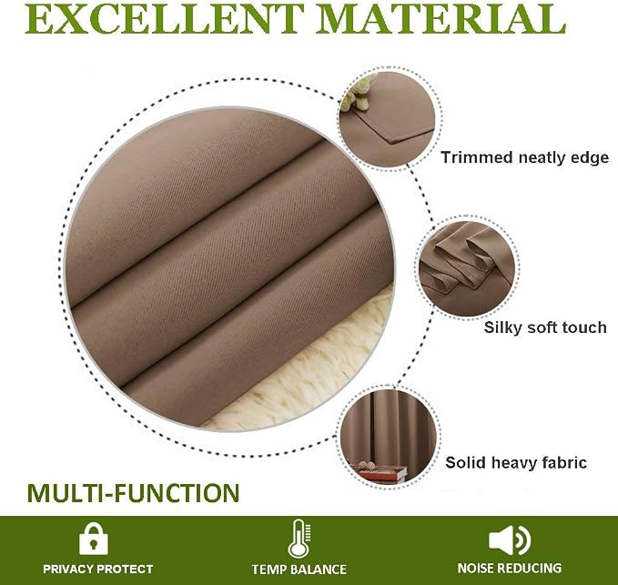NICETOWN Wall Dividers for Rooms, Sound Barrier Room Divider Curtain Screen - Image 4