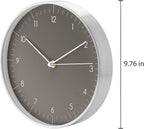 LUUK LIFESTYLE Wall Clock with Silent Movement, Minimalist Scandinavian Design - Image 3