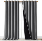 NICETOWN Total Shade Curtains and Draperies, Heavy-Duty Full Light Shading - Image 2