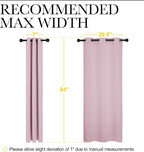 NICETOWN Blackout Draperies Curtains - Image 8