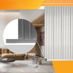 OUZUGIE 8-Pack 57 Inches, WPC Slat Wall Panel Trim, Corner Guard - Image 5