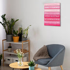 Inspirational Pink Wall Art Decor, Preppy Motivational Room Sign - Image 5
