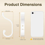 Large Wall Hooks for Hanging Coats - Image 7