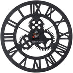28" Whisper Ticking Silent Wall Clock - Image 4
