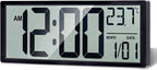 Maxstar Large Digital Wall Clock, Desktop/Wall Mounted by Maxstar