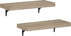 Furinno Tanna Floating Shelves for Wall Set of 2, 22-Inch Wall Shelf, Triple - Image 5