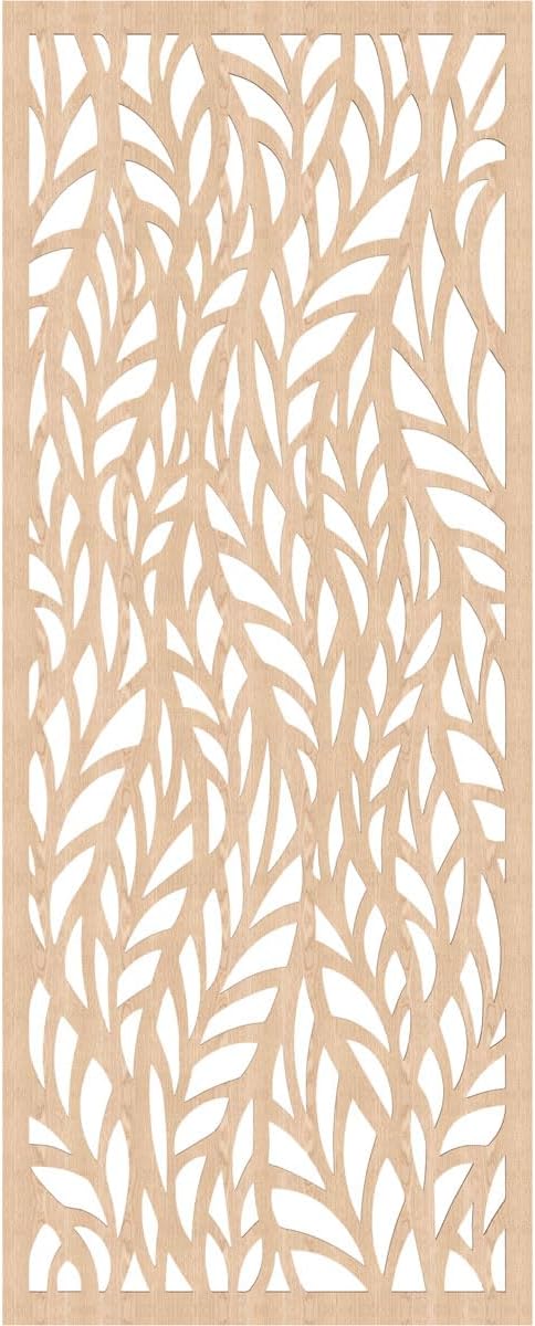 Ortonville Decorative Pierced Fretwork Wood Wall Panels, 31 3/8"W x 79 3/8"H x - Image 2