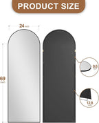 Delma Full Length Mirror, Large Floor Mirror - Image 7