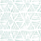 Peel and Stick Wallpaper Modern Geometric Wallpaper 17.3" x 78.7" Green and by Fiula