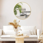 Itrue Round Gold Mirror 36 Inch - Image 5