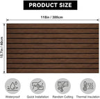 3D Wall Panels Peel and Stick – 15.74" x 118" PVC Faux Texture Wall Covering - Image 6