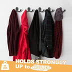 CBWLWJ 15 Pack Coat Hooks Wall Hooks - Image 3