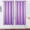 LEMOMO Blackout Curtains 66 x 72 Inch Long Lavender Curtains Set of 2 Panels by Lemomo