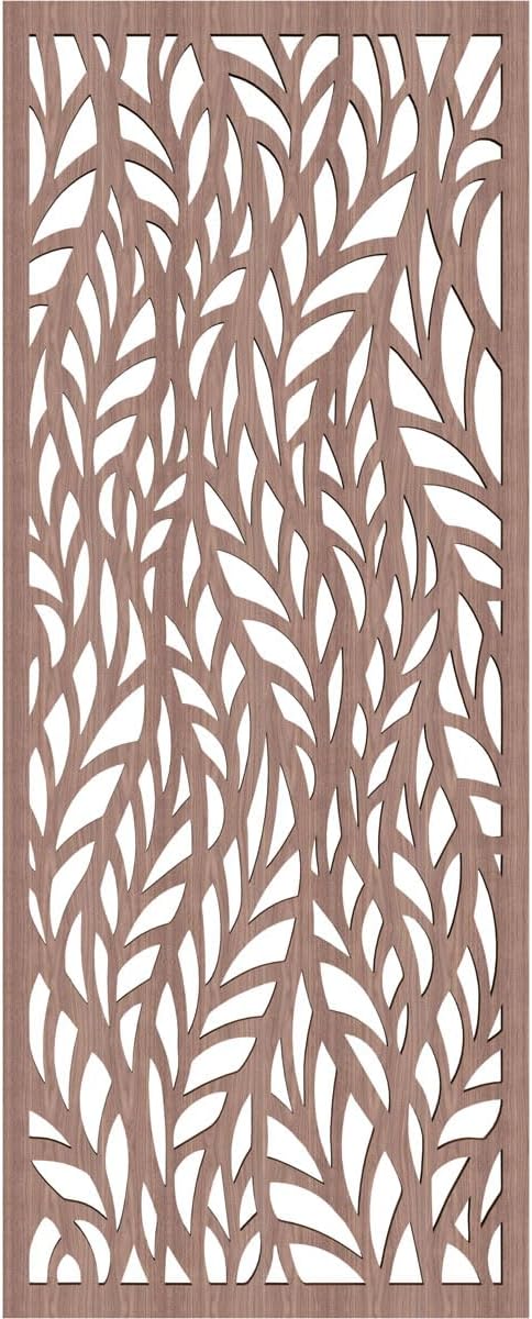 Ortonville Decorative Pierced Fretwork Wood Wall Panels, 11 3/8"W x 29 3/8"H x - Image 2