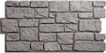 EverStone Cobblestone Faux Stone Panel, Morning Dove Color by EkenaMillwork