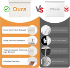 AOSKY No Drill Cordless Blackout Roller Shades - Image 7