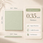 Large Cork Boards for Walls – 48" x 36" Self Adhesive Felt Wall Tiles - Image 2