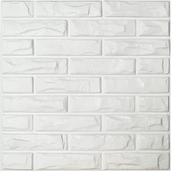 Art3d 19.7" x 19.7" Wall Panel Brick by Art3d