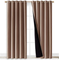 NICETOWN Warm Curtains for Winter, 100% Blackout Curtains Thermal, Noise by NICETOWN