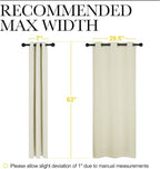 NICETOWN Kitchen Curtains, Short Curtains - Image 6