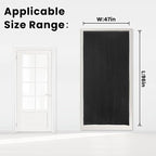 Adhesive Blackout Curtains- Self Stick Curtain No Rod Needed Easy to Hang - Image 7