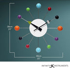 Infinity Instruments LTD. Orb Spoke Starburst Wall Clock - Image 2