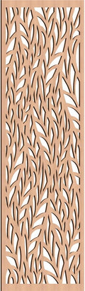 Ortonville Decorative Pierced Fretwork Wood Wall Panels, 27 3/8"W x 69 3/8"H x by EkenaMillwork