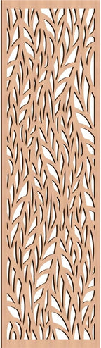 Ortonville Decorative Pierced Fretwork Wood Wall Panels, 27 3/8"W x 69 3/8"H x by EkenaMillwork
