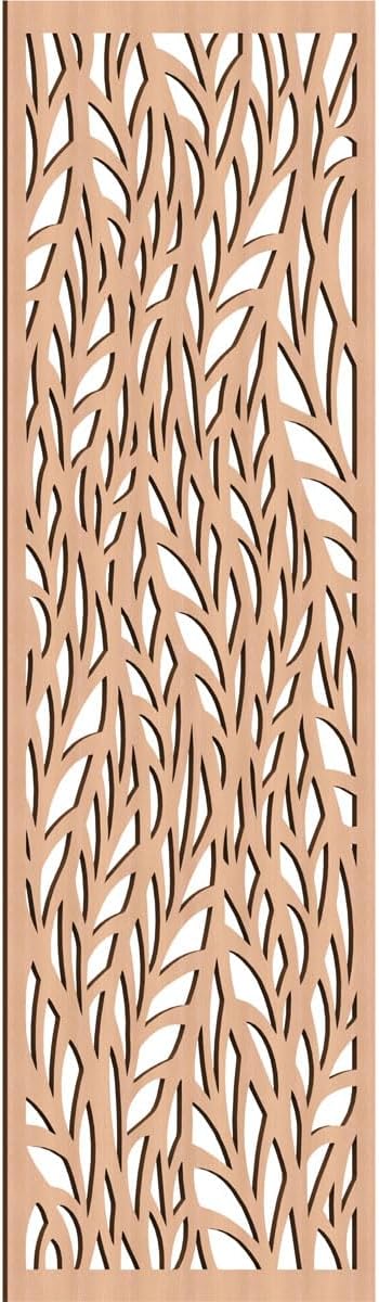 Ortonville Decorative Pierced Fretwork Wood Wall Panels, 27 3/8"W x 69 3/8"H x by EkenaMillwork