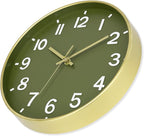 Foxtop Modern Wall Clock Silent Non-Ticking Battery Operated Round Quartz 12 - Image 6