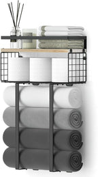Xstydes Towel Racks for Bathroom, Metal Towel Holder - Image 8