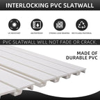 Slatwall Panels 4'x8' Garage Slat Wall Storage Systems Garage Wall Organizer - Image 5