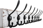 Kuhome 32.2'' Large Coat Rack Wall Mount Coat Hooks by Kuhome