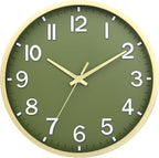 Wall Clocks Battery Operated 12 inch Modern Wall Clock, Silent Non Ticking Wall by Unknown