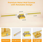 GvvooHome 1 Pack Battery Operated Wall Sconce Detachable 360°Rotate, Wireless - Image 5