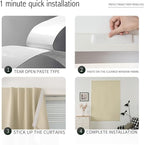 Self Adhesive Portable Blackout Curtains - Image 3