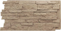 EverStone Acadia Ledge Faux Stone Panel, Valley Spring Color by EkenaMillwork