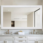 36" x 48" Rustic Wooden Framed Wall Mirror by nolsia