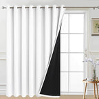Yakamok Extra Wide Blackout Full Shading Curtains by Yakamok