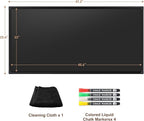 SELEAD Double-Sided Magnetic Chalkboard 48 x 24 Inches - Image 9