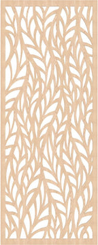 37 3/8"W x 94 3/8"H x 1/4"T Ortonville Decorative Fretwork Wood Wall Panels - Image 4