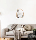 Asymmetrical Irregular Mirror Wall Mounted, Unique Vanity Mirror, Shaped - Image 3