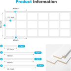 Art3d Precut Board and Batten Wainscoting Panel Kit Covers 10Ft. - Image 5